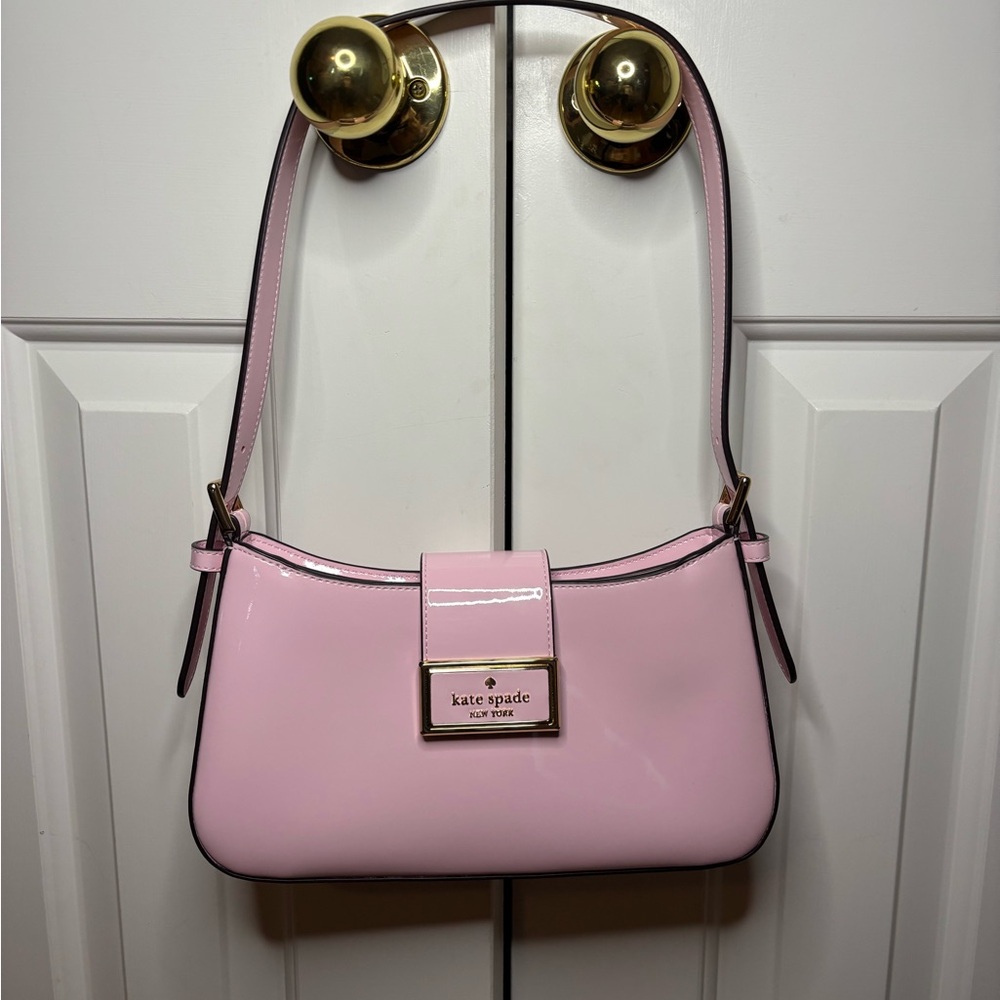 Kate Spade Pink Crescent Shoulder Bag
